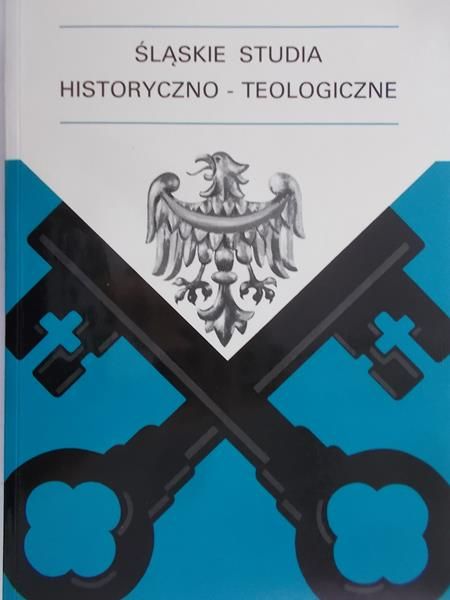 Cichy Stefan (red.) - Śląskie Studia Historyczno - Teologiczne, tom XXXI