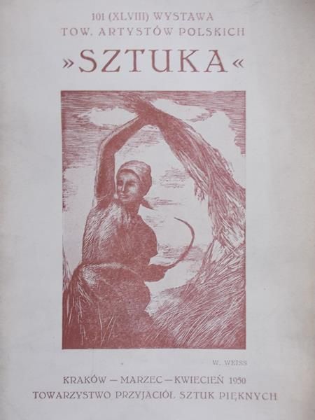 101 wystawa towarzystwa artystów polskich. Sztuka, 1950 r.