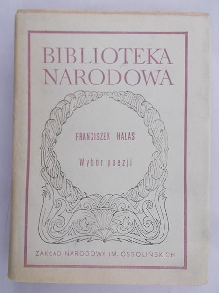 Halas Franciszek - Wybór poezji
