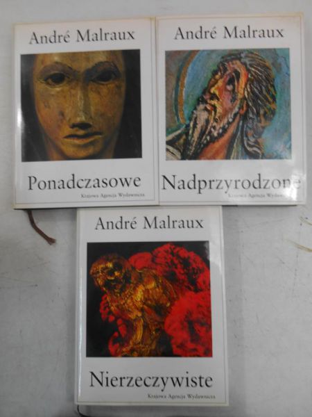 Malraux Andre - Przemiana Bogów, 3 książki