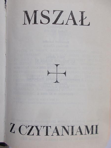 Loska Tadeusz (oprac.) - Mszał z czytaniami