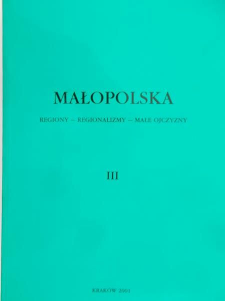Chudziński Edward (red.) - Małopolska