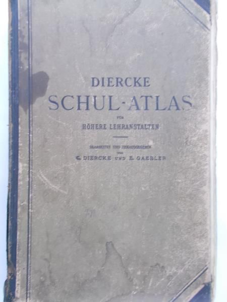 Diercke C. - Diercke Schul-Atlas, 1911 r.