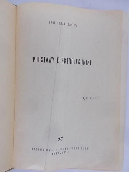 Kurdziel Roman - Podstawy elektrotechniki