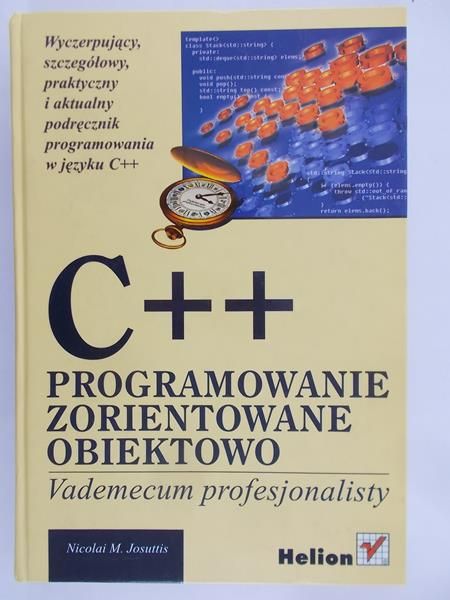 Josuttis Nicolai M. - C++. Programowanie zorientowane obiektowo