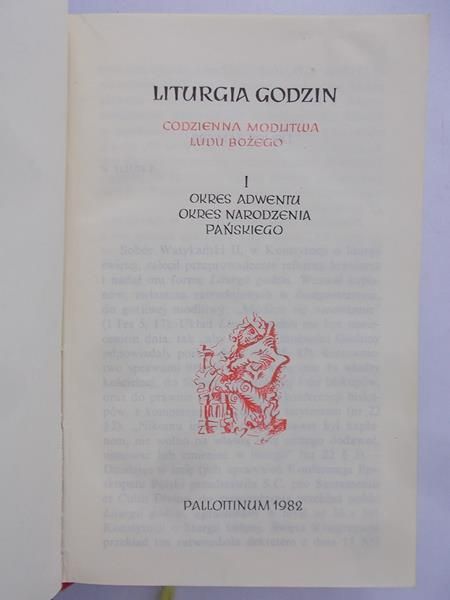 Liturgia godzin. Codzienna modlitwa Ludu Bożego