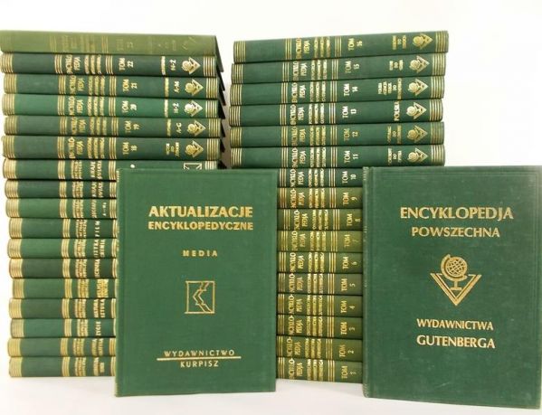 Encyklopedia Powszechna (zestaw 35 książek)