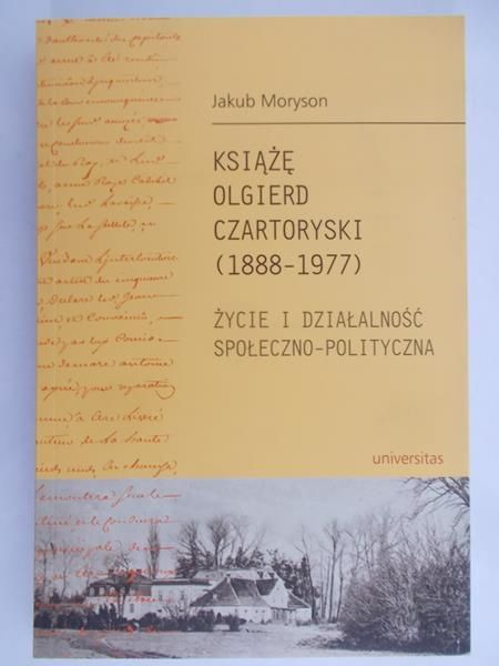 Moryson Jakub - Książę Olgierd Czartoryski (1888 -1977)