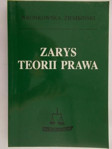 Wronkowska Sławomira - Zarys teorii prawa