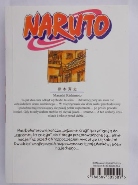Kishimoto Masashi - Naruto. Tom 8