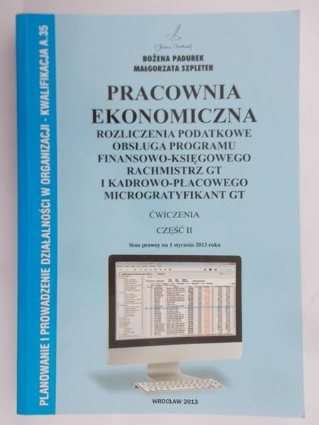 Padurek Bożena - Pracownia ekonomiczna, część II