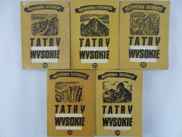 Paryski Witold - Tatry wysokie. Przewodnik taternicki