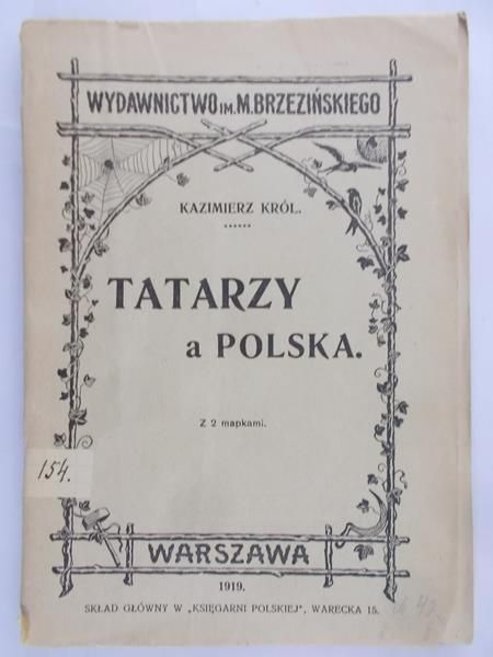 Król Kazimierz - Tatarzy a Polska, 1919