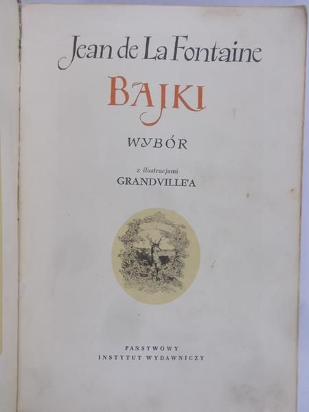 Jean de La Fontaine - Bajki