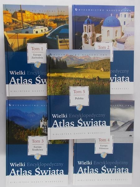 Wielki Encyklopedyczny Atlas Świata. Tom I-V