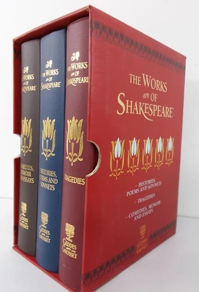 Cornwall Barry (opr.) - The works of Shakespeare, 3 tomy