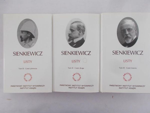 Sienkiewicz Henryk - Listy. Tom III, część I - III