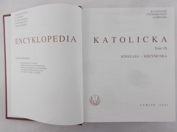Szostek Andrzej  (red.) - Encyklopedia katolicka, Tom IX