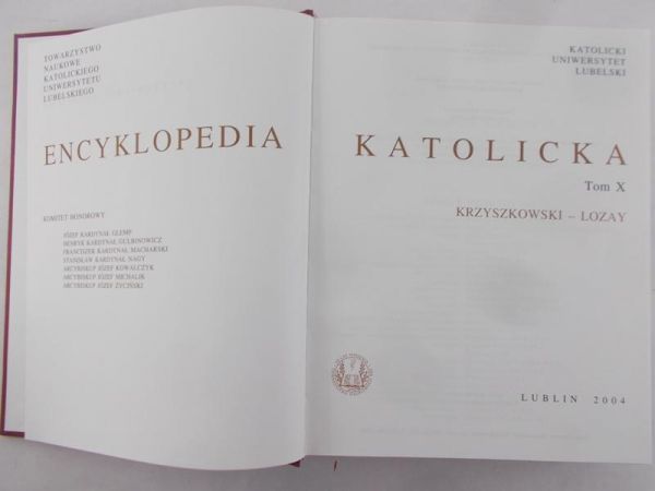 Szostek Andrzej  (red.) - Encyklopedia katolicka, Tom X