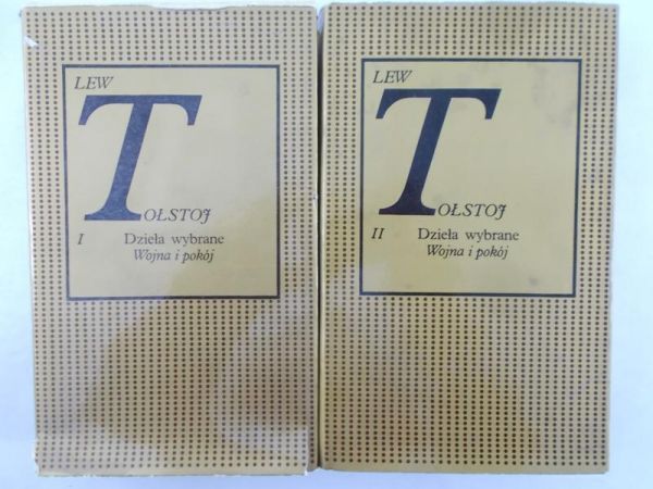 Tołstoj Lew - Dzieła wybrane. Wojna i Pokój, T.I-II