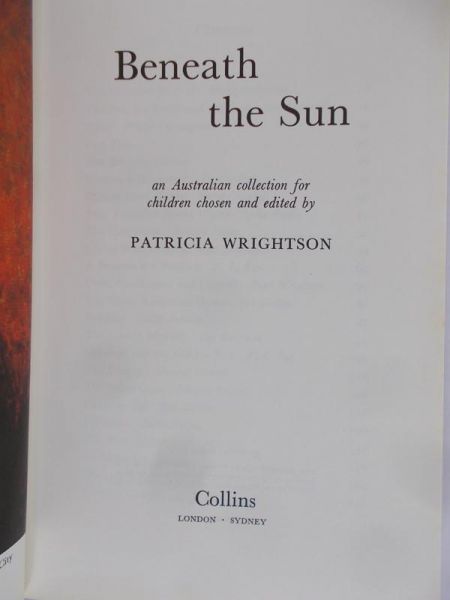 Wrightson Patricia - Beneath the Sun
