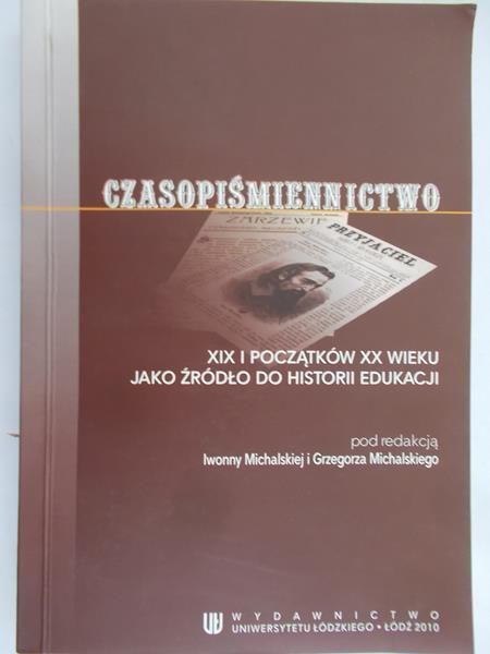 Michalska Iwonna - Czasopiśmiennictwo
