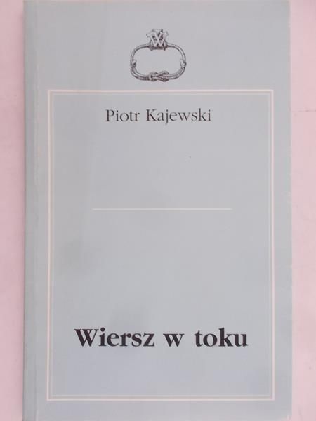 Krajewski Piotr - Wiersz w toku