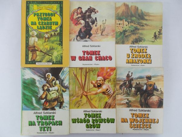 Szklarski Alfred - Przygody Tomka Wilmowskiego, 6 książek