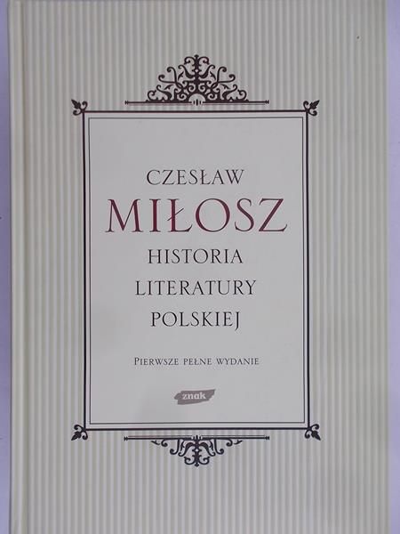 Miłosz Czesław - Historia literatury polskiej