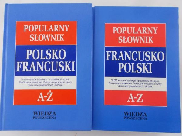 Sieroszewska Krystyna - Popularny słownik. Polsko francuski, Tom: I, II