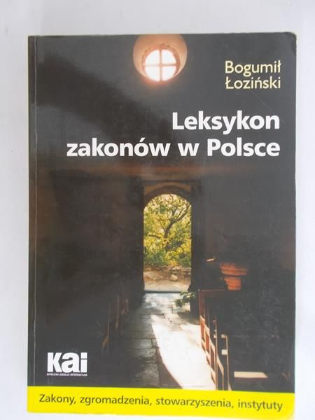 Łoziński Bogumił - Leksykon zakonów w Polsce