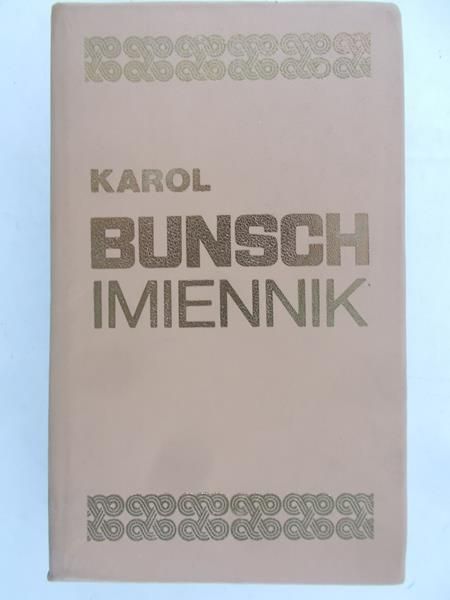 Bunsch Karol - Imiennik
