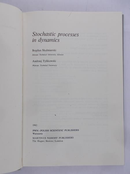 Skalmierski Bogdan - Stochastic processes in dynamics