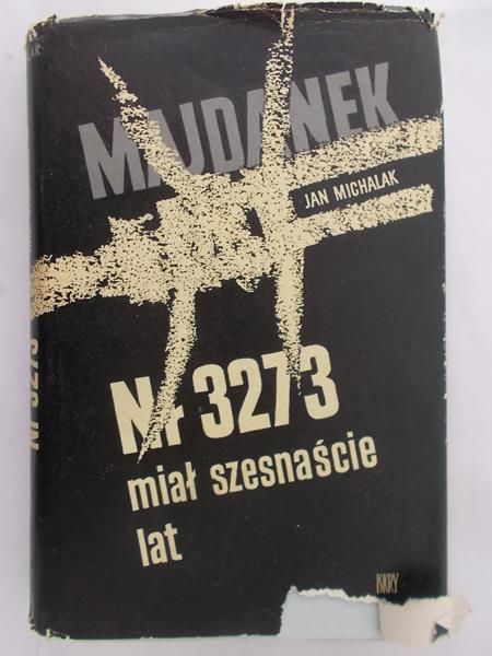 Michalak Jan - Nr 3273 miał szesnaście lat