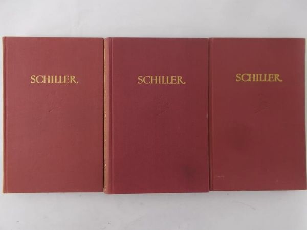 Schiller Fryderyk - Dzieła wybrane, Tom I-III