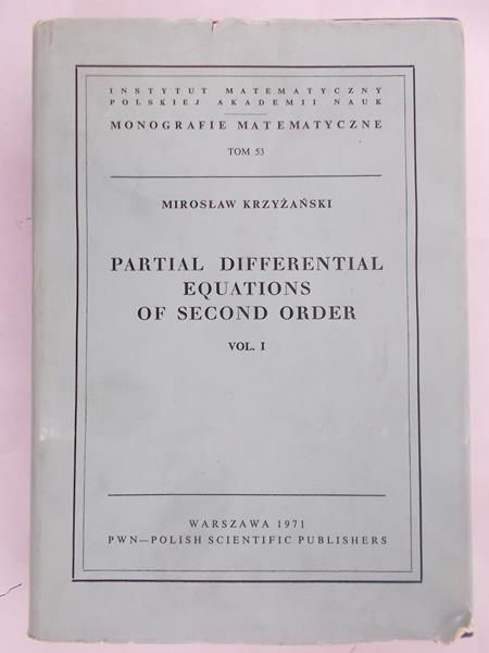 Partial Differential equations of second order