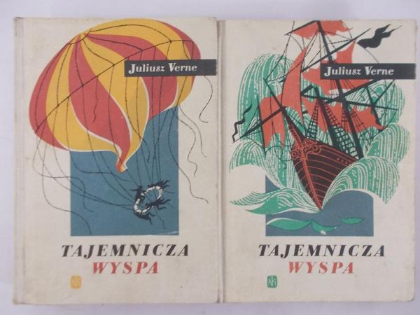 Verne Juliusz - Tajemnicza wyspa. Tom  I - II