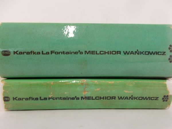 Wańkowicz Melchior - Karafka La Fontaine'a Tom I-II