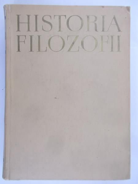 Historia filozofii