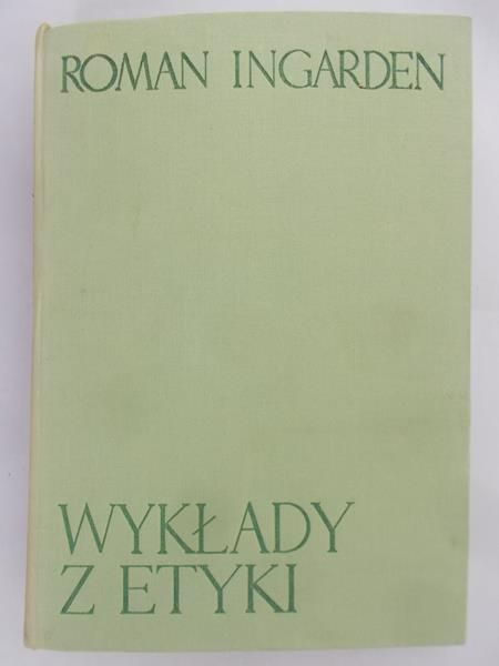 Ingarden Roman - Wykłady z etyki