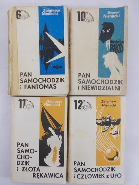 Nienacki Zbigniew - Pan Samochodzik, 4 książki