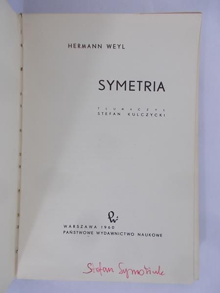 Weyl Hermann - Symetria