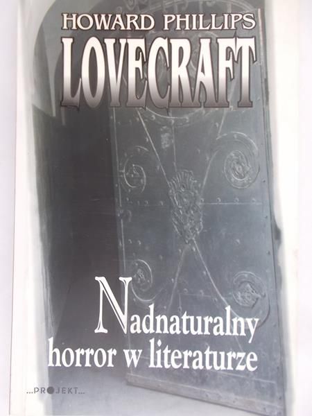 Nadnaturalny horror w literaturze.