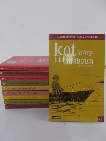 Braun Lilian Jackson - Kot, który..., 10 tomów