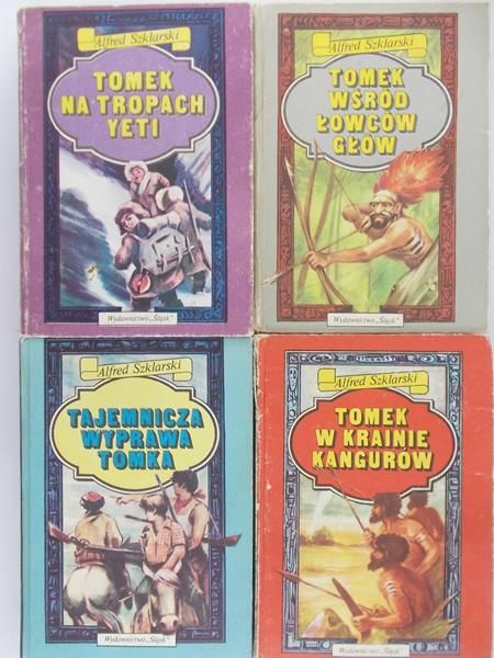 Szklarski Alfred - Tomek w krainie kangurów / Tomek na tropach yeti / Tajemnicza wyprawa Tomka / Tomek wśród łowców głów