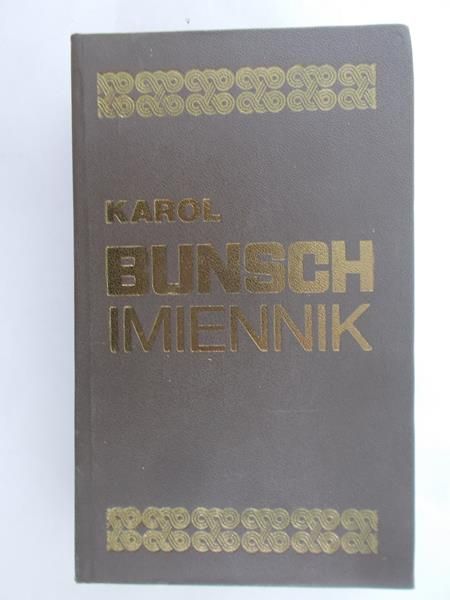 Bunsch Karol - Imiennik