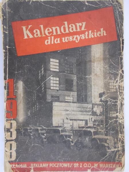 Kalendarz dla wszystkich na rok 1938, 1938 r.