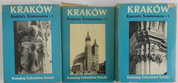 Bochnak Adam (red.) - Kraków: Kościoły śródmieścia, zestaw 3 książek