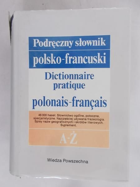 Kupisz Kazimierz - Podręczny słownik polsko-francuski