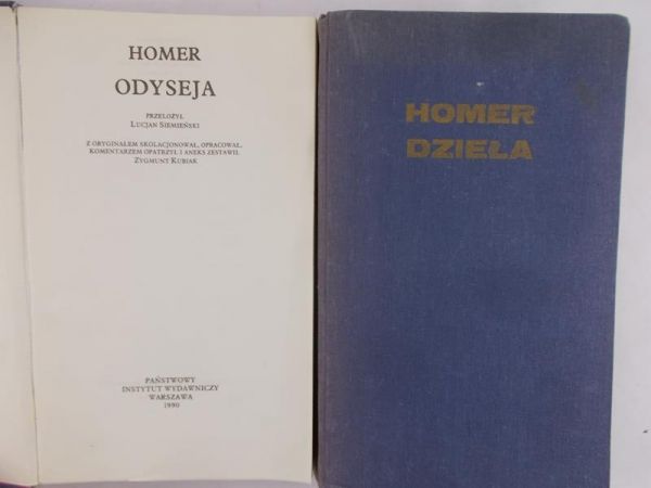 Homer - Dzieła I Iliada / Dzieła II Odyseja